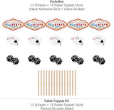 Big Dot of Happiness Las Vegas Casino Party Centerpiece Sticks Table