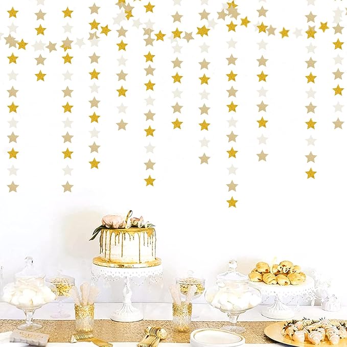 White Gold Champagne Party Decorations Bachelorette Christmas