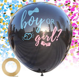 Thickened Gender Reveal Balloon 2pcs Gender Reveal Confetti Balloons