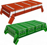 Mixweer 2 Pcs Football Plastic Tablecloth Birthday Party Decorations