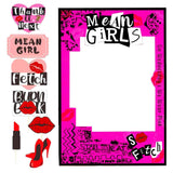 LaVenty Mean Girl Party Photo Booth Props Frame Mean Girl Party