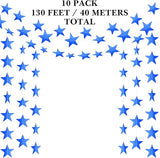 Patelai Glitter Star Garland Banner 2026 Graduation Decor 130 Feet #26