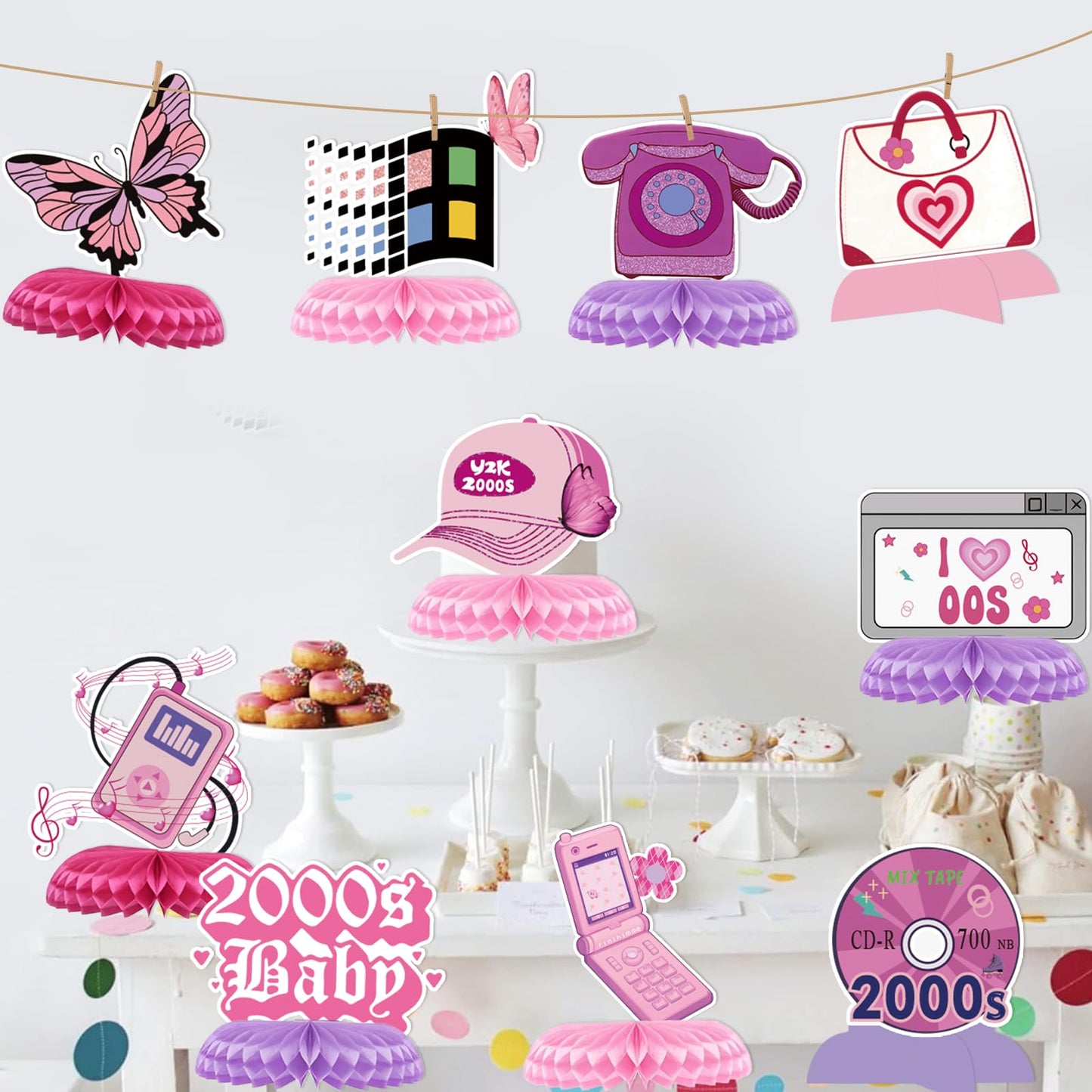 2000s Party Decorations - Y2k Birthday Decorations Y2k Decorations