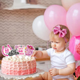 Yoomod 36PCS Cowgirl Cake Cupcake Toppers for Disco Let's Go Girls