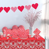 Valentine's Day Party Supplies Hot Heart Love Disposable Paper