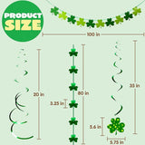27 Pcs St Patrick's Day Decoration with Irish Saint Patricks Green