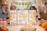 CosiCosi Black and Gold Birthday Decorations, Guest Sign-In Book