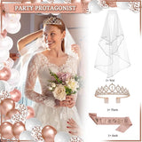 274 Pcs Rose Gold Bridal Shower Decorations Bachelorette Party