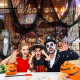 400 x 39 inch Large Size Creepy Cloth Black Halloween Scary Spooky