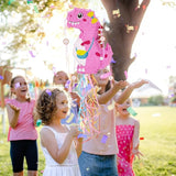 Foldable Dinosaur Piñata Pull String Dinosaur Birthday Party