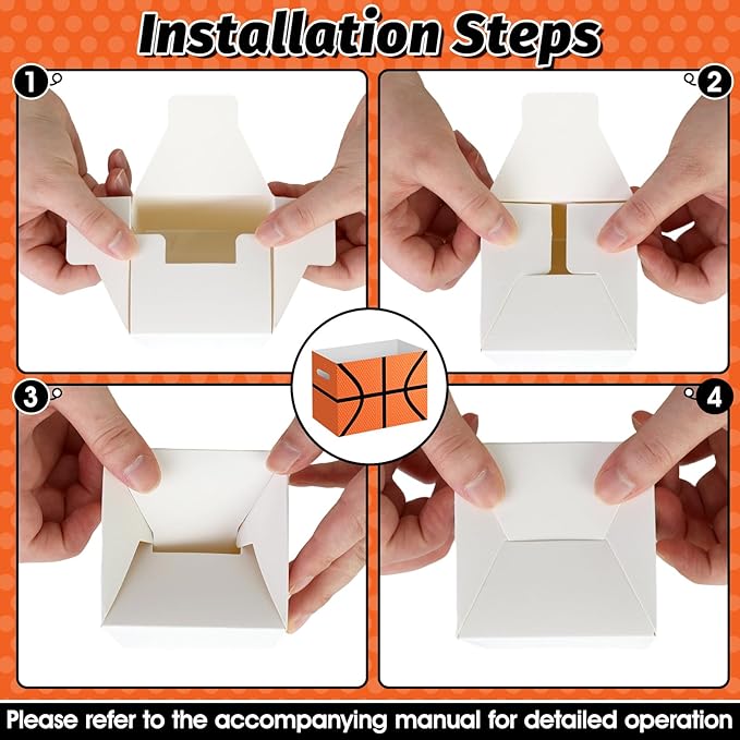 2PCS Basketball Utensil Holder Paper Utensil Caddy for Basketball