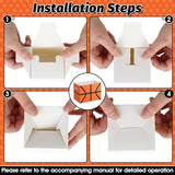 2PCS Basketball Utensil Holder Paper Utensil Caddy for Basketball