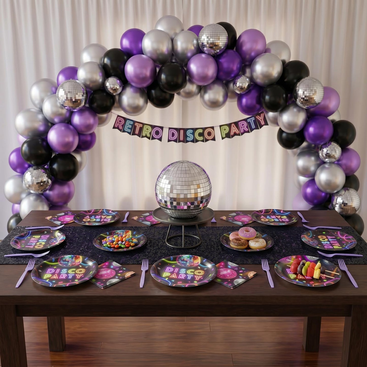 Disco Birthday Party Decorations – Retro Party Fovrs, Disco Birthday