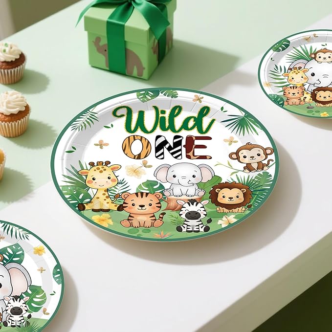 Xynic 211 Pcs Wild One Birthday Decorations Wild One 1st Birthday