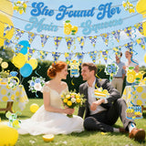 Lemon Bridal Shower Decorations Include She Found Her Main Squeeze