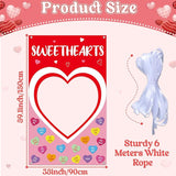 Valentine's Day Candy Heart Photo Prop Selfie Frame Valentine's Day