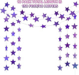 Patelai Glitter Star Garland Banner 2026 Graduation Decor 130 Feet #9
