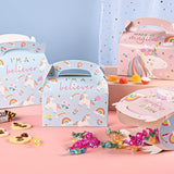DjinnGlory 36 Pack Unicorn Party Favor Treat Boxes Small Paper Gift