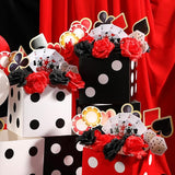 4 Sets Casino Party Decorations Poker Theme Table Centerpieces Party