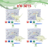Dinosaur Party Favors for Kids Painting Kit Pack 16 Dinosaur Goodie