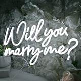 SYLHOME Will You Marry Me ? Led Neon Light Sign Hanging Proposal