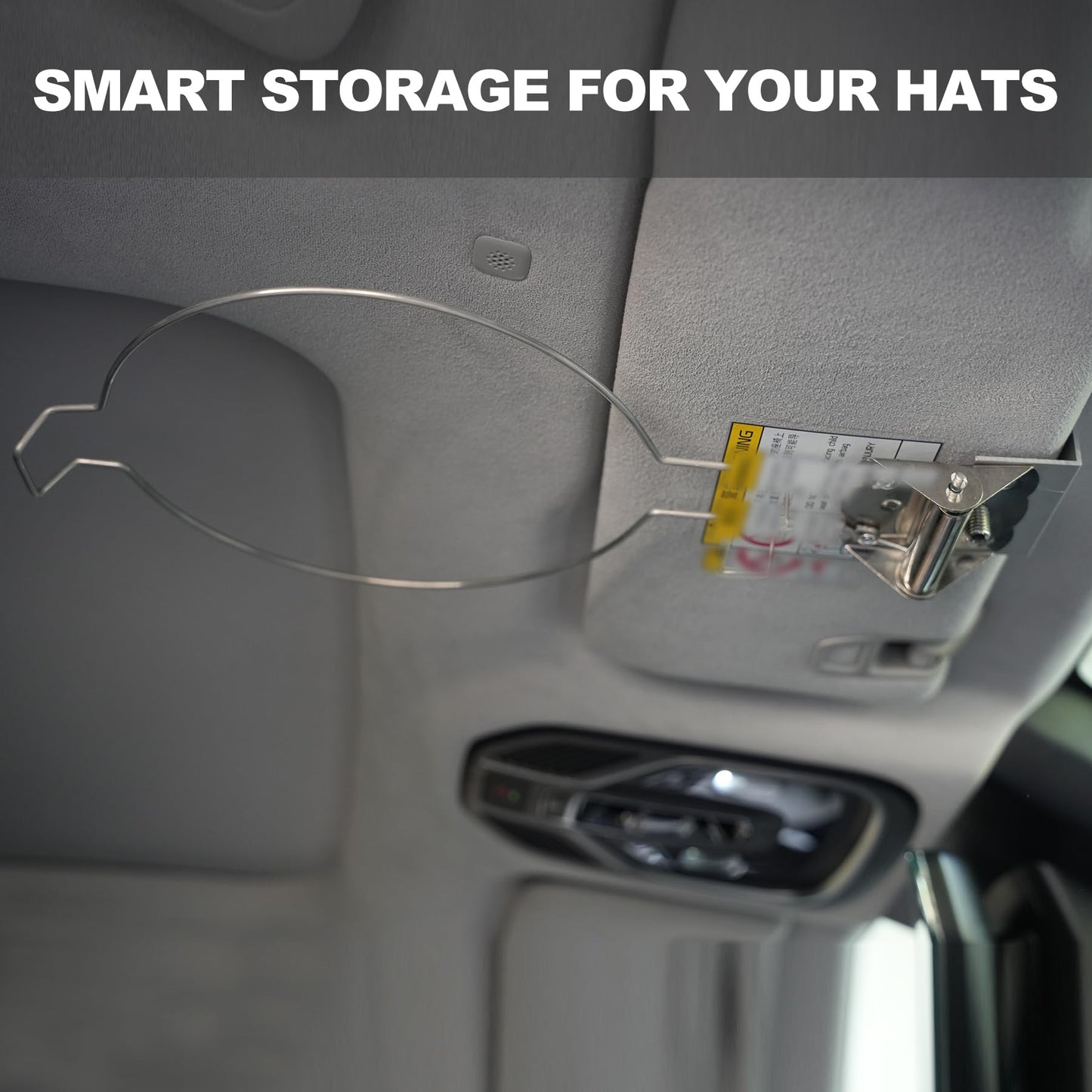CHLIVE Car Visor Hat Holder for Cowboy Hats & Baseball Caps –