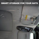 CHLIVE Car Visor Hat Holder for Cowboy Hats & Baseball Caps –