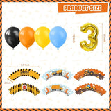 Construction Birthday Party Supplies for 3 Year Old Boy 139 Pcs Dump