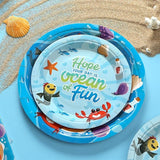 144Pcs Under the Sea Animal Birthday Party