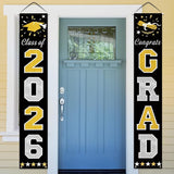 DAZONGE Graduation Decorations 2026, Black & Gold Class of