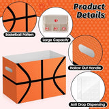 2PCS Basketball Utensil Holder Paper Utensil Caddy for Basketball