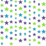Patelai Glitter Star Garland Banner 2026 Party Decor 130 Feet Star Han