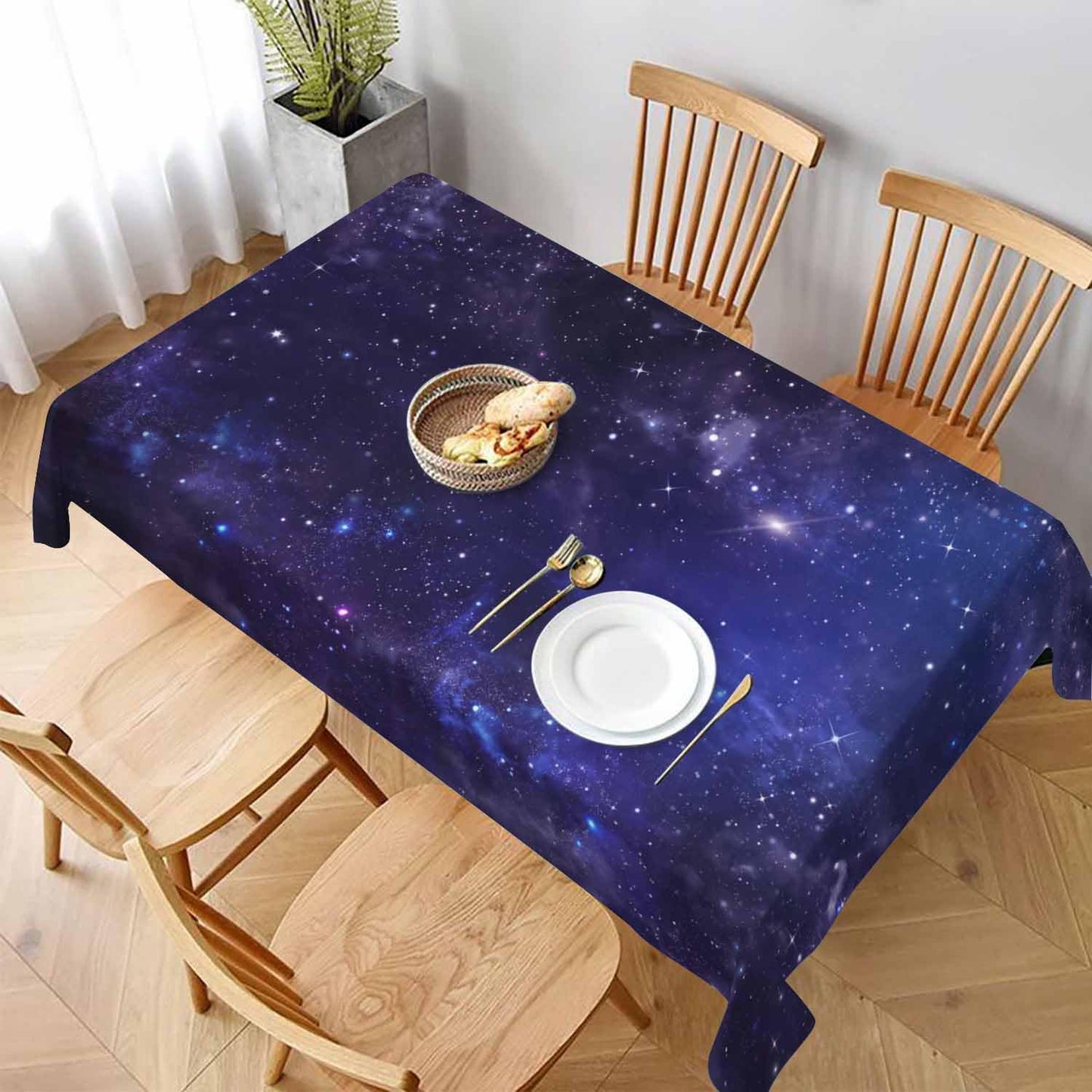 Tablecloth Galaxy Universe Table Cloth Rectangle Table 52 x