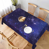 Tablecloth Galaxy Universe Table Cloth Rectangle Table 52 x