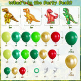 Dinosaur Birthday Party Decorations Kit for Boys Dino Birthday