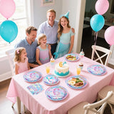 96Pcs Mermaid 6th Birthday Party Decorations for Girls Little