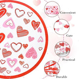 Valentine's Day Disposable Party Tableware 177pcs for 25 Guests