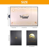 Black Gold Retirement Party Decorations Happy Retirement Guest Sign