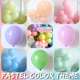 Pastel Easter Bunny Balloon Arch Kit 149Pcs Pastel Rainbow Balloon