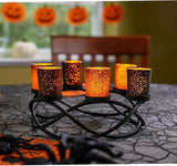Halloween Centerpiece Table Decor Candle Holder for Kitchen Dining