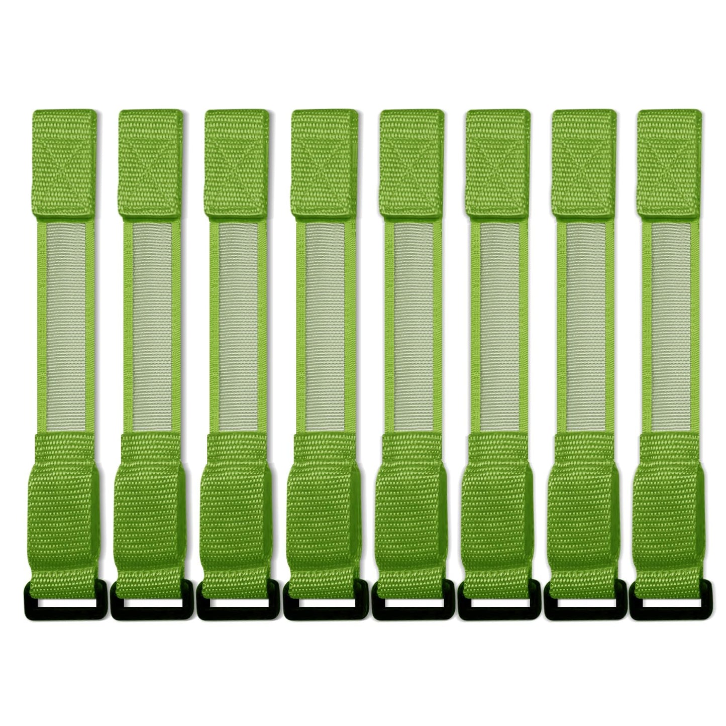 M.best 8pcs LED Light Up Bracelets Glow Flashing Wristbands Glow in