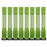 M.best 8pcs LED Light Up Bracelets Glow Flashing Wristbands Glow in