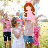 Threan Princess Piñata Fairy Party Decorations Pink Ballet Piñata
