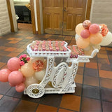 Dusty Pink and Rose Gold Balloons 12In Retro Blush Pink Beige White
