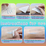 K-pop Demon Temporary Tattoos 60 Pcs - Anime Hunter Halloween Cosplay