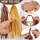 Brown Birthday Party Decorations for Women Neutral Boho Happy Banner