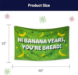 Funny Happy Birthday Banner 60" x 33" – Hilarious Party Decoration #3