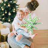 Green White Christmas Balloon Winter Holiday Happy New Year Xmas Eve
