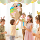 Easter Bunny Piñata Easter Piñata with Blindfold and Stick Spring