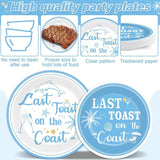 96Pcs Last Toast on the Coast Party Supplies Coastal Bachelorette